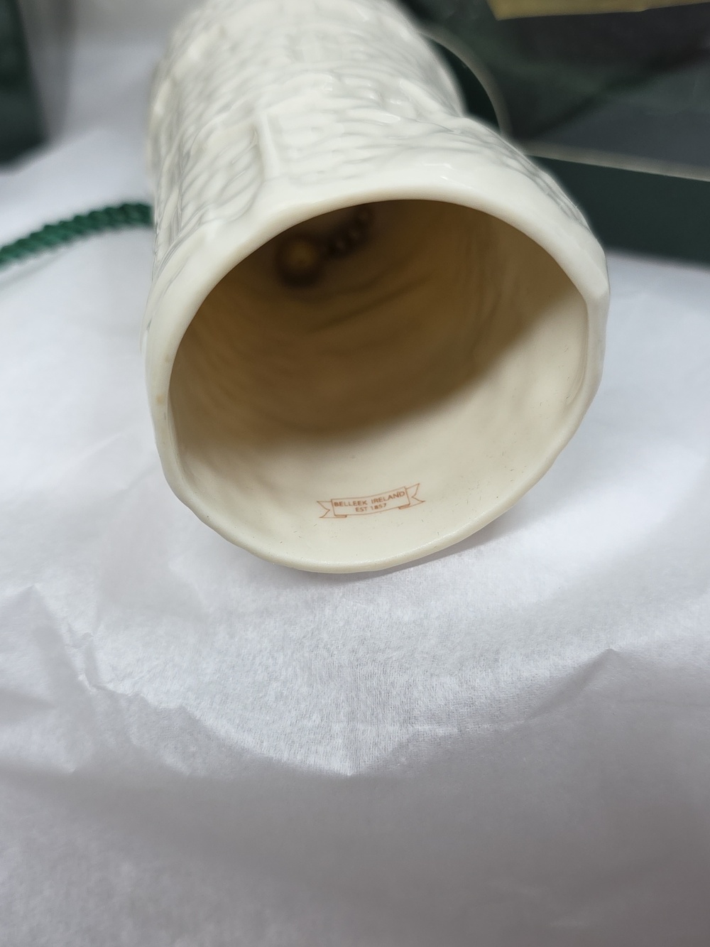 Belleek Bell Ornaments - Picture 5 of 5